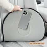 Gray 360 Degree Rotating Car Seat Cushion - 53cm Nano Tech Swivel Mobility Aid - Easy Vehicle Entry and Exit for Seniors, Breathable Non Slip Ergonomic Support for Home Office and Travel - Image 3