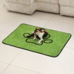 2 Pcs Artificial Grass Pet Mat - Soft, Fast-Drying & Non-Slip Sleeping Pad for Cats and Dogs(90*104cm) - Image 4