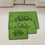 2 Pcs Artificial Grass Pet Mat - Soft, Fast-Drying & Non-Slip Sleeping Pad for Cats and Dogs(90*104cm) - Image 5