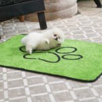 2 Pcs Artificial Grass Pet Mat - Soft, Fast-Drying & Non-Slip Sleeping Pad for Cats and Dogs(90*104cm) - Image 7