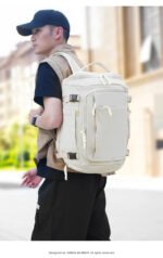 Black Stylish & Spacious Backpack - Lightweight, Expandable Travel & Daily Use Rucksack (31 —20 —43cm) - Image 10