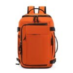 Orange Stylish & Spacious Backpack â€“ Lightweight, Expandable Travel & Daily Use Rucksack (31Ã—20Ã—43cm)