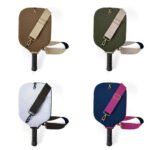 Green Neoprene Pickleball Paddle Cover â€“ Waterproof Side Pocket Design, Shoulder Bag Style - Image 2
