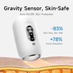 Black 2-in-1 Electric Foot Care Device â€“ Cordless Callus Remover & Skin Polisher with Dual Heads - Image 3