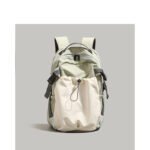 Green Minimalist Laptop Backpack Large Capacity 43cm for Men and Women - Unisex Casual School Bag for Uni and Work