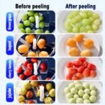 Blue Automatic Grape Peeler Machine - High-Efficiency & Mess-Free, Electric Fruit Skin Remover for Home Fruit-Lover & Commercial Tea Shops - Image 4