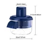 Blue Automatic Grape Peeler Machine - High-Efficiency & Mess-Free, Electric Fruit Skin Remover for Home Fruit-Lover & Commercial Tea Shops - Image 6