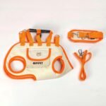 Orange 4-in-1 Multi-Functional Pet Carrier Bag with Detachable Strap & 1.5M Traction Rope - Lightweight Breathable Travel Sling for Cats & Dogs - Sizes S(Up to 4kg)