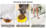 30x40cm Foldable Marble Pattern Kitchen Dish Drainer(Style 1) - Ultra-Absorbent Natural Stone Mat, Fast-Drying & Space-Saving - Image 5