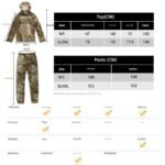 Desert Digital Camouflage Mosquito Repellent Suit Ultra-Fine Mesh Hooded Ghillie Suit for Outdoor Hunting Camping Fishing and Beekeeping(XL/XXL) - Image 5