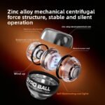 Blue LED Gyro Ball Wrist Power Trainer with Digital Counter and Auto-Start Zinc Alloy Core for Grip Strength and Stress Relief in Australian Homes - Image 3