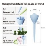 5-PCS Pink Automatic Plant Watering Spikes with Adjustable Flow Control Universal Fit 5 Pack for Indoor and Outdoor Potted Plants Reliable Gardening Solution for Local Homes - Image 4