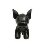 Black French Bulldog Shaped Crossbody Bag PU Leather Animal Design for Daily Outings Fashionable and Lightweight Accessory for Local Trendy Women