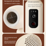Pink Wireless Baby Hair Dryer with Constant Temperature and Negative Ion Technology for Gentle Hair and Skin Care, Ideal for Infants and Toddlers - Image 4