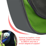 Purple Portable Pet Sling Backpack for Small Dogs and Cats - Size S with Breathable Mesh Design - Image 4