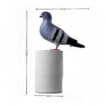 Adorable Grey Pigeon Smart Motion Sensor Foam Pump - Touchless Hand Washer with Anti-Glare Technology for Outdoor & Bright Light - Image 2