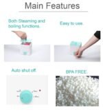 Green Portable 2-in-1 High-Temperature Steam & Boiling Sterilizer for Silicone Period Cups - Automatic One-Button Sanitizer Hygiene Device - Image 3
