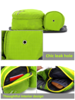 Yellow Lightweight Running Waist Pack with Stable Bottle Holder - Multi-Functional Nylon Sports Fanny Pack for Marathon, Hiking, Cycling & Climbing - Image 5