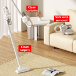 Purple Cordless Handheld UV Mite Remover - Bed Vacuum with 11KPA Powerful Suction & 8000 Times/Min High-Frequency Vibration for Carpet & Mattress, Type-C Rechargeable - Image 2