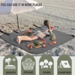 Pink Waterproof Towel Car Back Seat Cover - Universal Non-Slip Sweat-Absorbent Bucket Seat Protector for Gym Fitness and Beach - Image 3