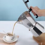 600ML Premium Octagonal High Pressure Moka Pot - Classic Italian Aluminum Coffee Maker for Rich Espresso Flavor - Image 5