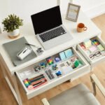 25PCS Black Transparent Stackable Organizer Set - 4-Size Versatile Desktop & Drawer Divider - Image 3