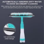 4-in-1 Versatile Window Cleaning Kit (4 Pack) - All-in-One Spray, Squeegee, Brush, and Plush Scrubber - Image 4