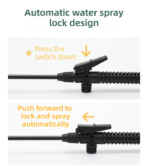5L Professional Shoulder-Strap Pressure Sprayer with Fiberglass Wand  - Multi-Purpose Manual Pump Mister for Garden & Car Wash - Image 3
