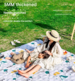 Soaring Through The Skies Extra Large 200x200cm Waterproof Picnic Mat - Portable Thickened Oxford Cloth Outdoor Camping Blanket for Beach, Parks and Family Outings - Image 4