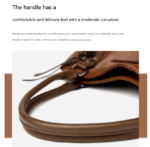 Brown Vintage Soft PU Leather Tote Bag | Large Capacity Multi-Pocket Handbag | Convertible Shoulder & Crossbody Bag - Image 3