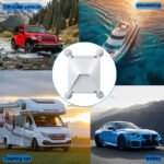 10 Pcs White Heavy-Duty Suction Cup Mount for Starlink Mini - All-Weather Car, RV & Boat Bracket - Image 7