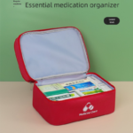 Green 3-Piece First Aid Organizer Set - Small, Medium & Large Medicine Storage Cases (19/23/35cm) for Home & Travel - Image 4