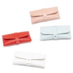 30-Piece green Chic & Sleek PU Leather Soft Eyeglass Case - Protective Pouch for Sunglasses & Reading Glasses - Image 3