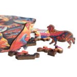 Irregular-Shaped Puzzle â€“ A3 Size (33Ã—43cm), 210-Piece Design, 4mm Thickness, Compact Packaging(Curly-haired cat) - Image 2