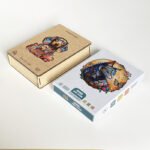 Irregular-Shaped Puzzle â€“ A3 Size (33Ã—43cm), 210-Piece Design, 4mm Thickness, Compact Packaging(Glacier Blue Elephant) - Image 4
