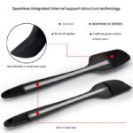 6-Piece Purple Silicone Spatula Set â€“ Heat-Resistant, Non-Scratch Kitchen Tools with Integrated Metal Reinforcement, Dishwasher Safe, for Cooking, Mixing, and Baking - Image 4