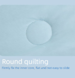 Blue with grey color scheme Cooling Summer Quilt with Ice Silk Fabric Lightweight Breathable Air Conditioner Blanket 150x200cm Soft Washable Comforter for Home Sleep Comfort - Image 4