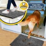 Dark green 50Ã—80 cm Extra-Thick Chenille Floor Mat for Bathrooms and Pet Use â€“ High-Density Absorbent, Non-Slip, Machine-Washable Rug for Dogs and Humans - Image 3