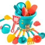 23-Piece Kids Beach Toy Set with Sand Truck and Bucket - Complete Summer Outdoor Play Kit with Molds and Shovels for Sandpit and Backyard Fun - Durable BPA-Free Sensory Toys for Children - Image 2