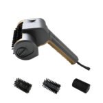 3-in-1 Gold Cordless Electric Grill Cleaner Built-in LED & USB Charging - Waterproof High Power BBQ Cleaning Brush with 2-Speed Setting