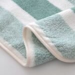 8-Piece Red Luxury Coral Fleece Towel & Bath Sheet Set - Ultra-Soft High-Density Absorbent Towels Complete Bundle - Image 4