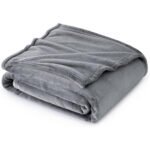 Premium Soft Flannel Fleece Blanket (Large / Bed 180 x 200 CM) - Lightweight Plush Throw for Sofa, Bed & Travel, Pet Friendly & Machine Washable