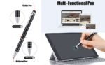 7-Piece Blue Business A7 Pocket Notebook Set - Premium PU Leather Memo Pad, 5 Memo Replacement Refills & 2-in-1 Metal Stylus Pen - Image 8