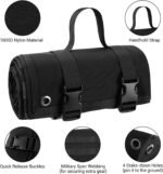 200x75CM Camouflage Outdoor Tactical Roll-Up Shooting Mat - MOLLE Webbing & Stake Down Eyelets - Portable Waterproof Ground Pad for Field Training, Camping & Picnic - Image 2