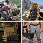 200x75CM Camouflage Outdoor Tactical Roll-Up Shooting Mat - MOLLE Webbing & Stake Down Eyelets - Portable Waterproof Ground Pad for Field Training, Camping & Picnic - Image 4