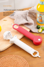 Black Multi-Functional Adjustable Can and Bottle Opener - Heavy Duty Jar Opener for Seniors, Women, and Weak Hands - Easy Grip Kitchen Gadget for Jars, Bottles, and Cans - Image 2