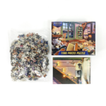 3 PCS 1000 Piece Jigsaw Puzzle for Adults - Animal & Landscape Art Design, Stress Relief Brain Game - Premium Quality Paper Puzzle for Teens Adults Ages 14+ Space+home+lake - Image 5