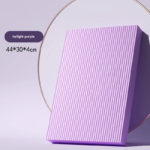 Purple 4cm Thick Balance Pad - Non-Slip High Density Foam Exercise Mat for Plank Push Up Knee Protection Fitness Training( 44cm x 30cm x 4cm)