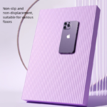 Purple 4cm Thick Balance Pad - Non-Slip High Density Foam Exercise Mat for Plank Push Up Knee Protection Fitness Training( 44cm x 30cm x 4cm) - Image 2