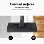 Devanti 2200W Bagless Vacuum Cleaner Red - Image 3